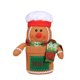 thumbnail image 1 of Monstrate Bolsa de regalo, soporte para regalo, tarro de caramelo, mano de obra, tamaño compacto, colgante de Navidad, accesorios para Kits de decoración para fiestas Forma de hombre de jengibre, 1 of 6