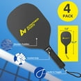 thumbnail image 3 of ULTRAPOWER SPORTS Pickleball Net Set with Portable Pickleball Net,4 Paddles, Court Marker,Ball Holder,6 Pickleballs,Carry Bag,for Outdoor Indoor,Orange, 3 of 9