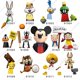 thumbnail image 2 of Disney Mini Anime Action Assemble Toys Figures Building Blocks Cartoon Toy Story Mickey Mouse Winnie The Pooh Bricks kids gift Gao Jinjia LED, 2 of 2