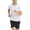 White, variant on Mesh Shorts Set for Boys with Elastic Waist Breathable Outdoor Sports Top and Pants