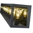 thumbnail image 5 of Z-Lite Infinity 7 Light Mirror Glass Steel Vanity Light in Chrome, 5 of 7