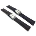 thumbnail image 4 of 22mm Leather Watch Strap Band Deployment Clasp Buckle, 4 of 5