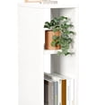 thumbnail image 3 of Mesa Auxiliar MORU FLEX Blanco Moderno Minimalista, 3 of 7