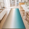 thumbnail image 4 of 2x6ft Area Rug,Teal to Khaki Gradient Art Washable Large Rugs Soft Non-Slip Floor Rug Turquoise Watercolor Style Non-Shedding Indoor Carpets for Living Room Bedroom Home Office Nursery, 4 of 9
