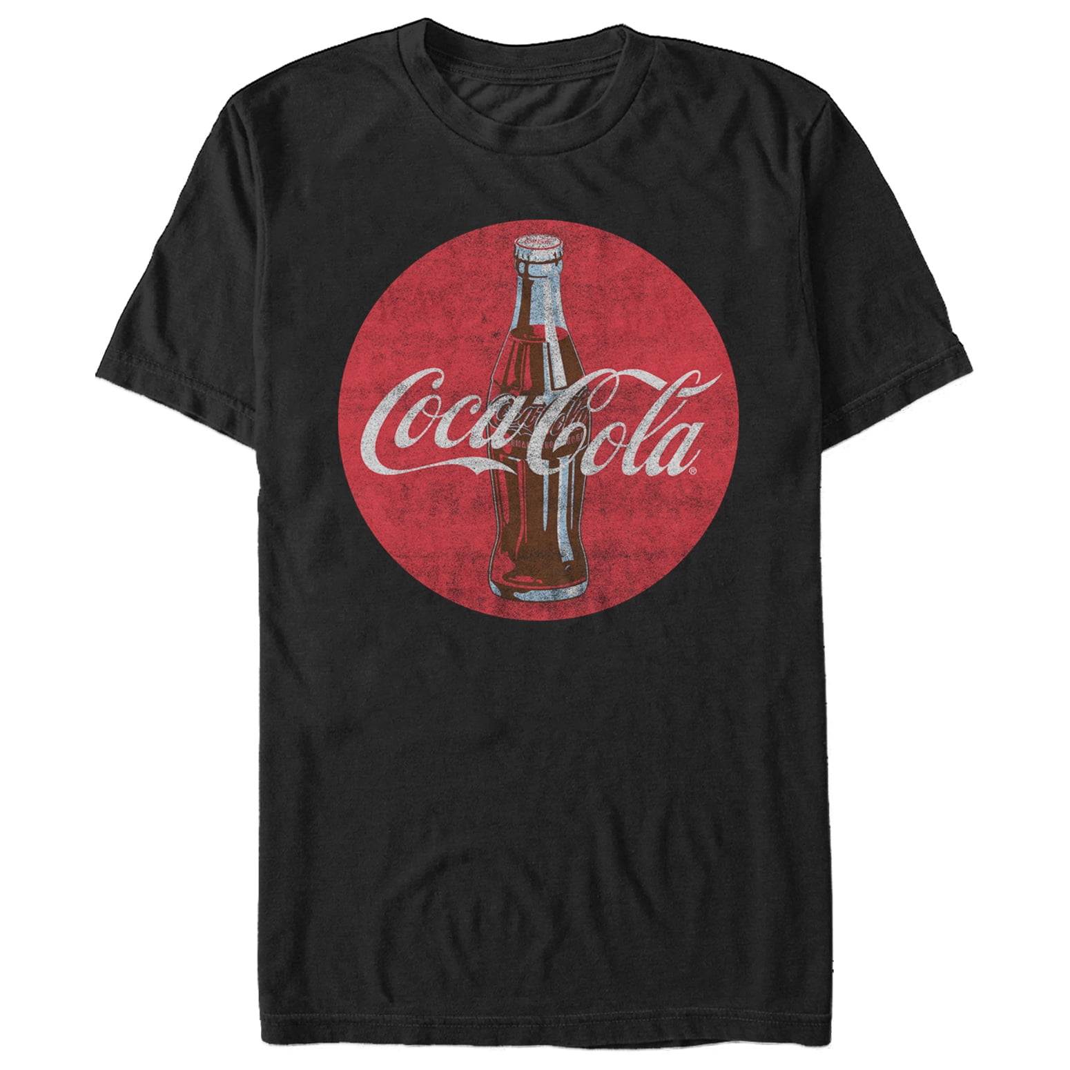 Coca-Cola Men's Graphic Crew Neck T-shirt, Comfortable Fashionable