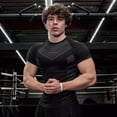 thumbnail image 3 of Camisa De Entrenamiento Muy Elástica De Manga Corta, Casual,, 3 of 8