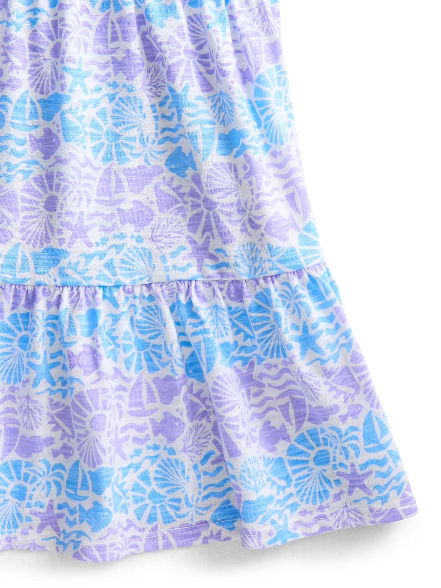 Wonder Nation Girls' Back Bow Sleeveless Dress, Sizes 4-18 & Plus