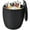 Black, variant on Gymax 9.5-Gal Patio Ice Cooler Bucket Cool Bar Table Cocktail Side Table w/ Lid Black