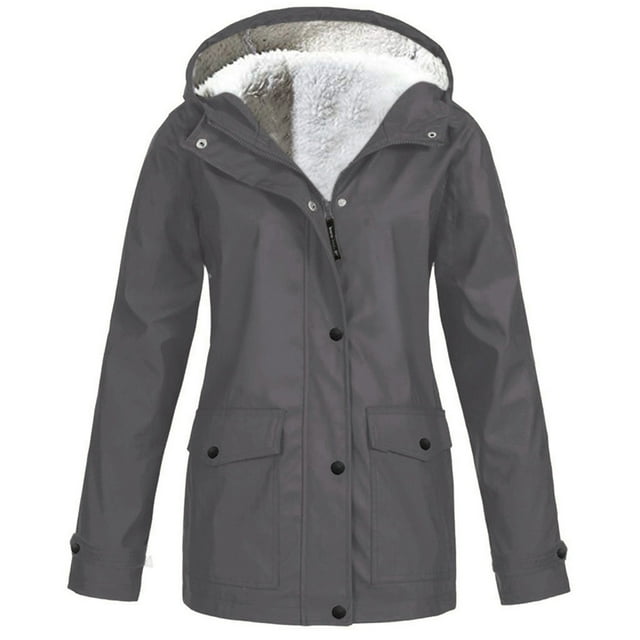 Posijego Imperméables P-4TG pour Femmes Légers Imperméables Manteau de Pluie Coupe-Vent Extérieur Voyage Randonnée Veste