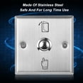 thumbnail image 4 of Stainless Steel Exit Button Push Switch for Door Access Control Home Security Protection, 4 of 8