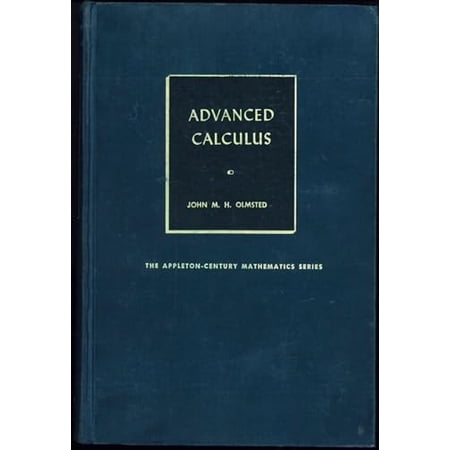 Pre-Owned Advanced Calculus Hardcover