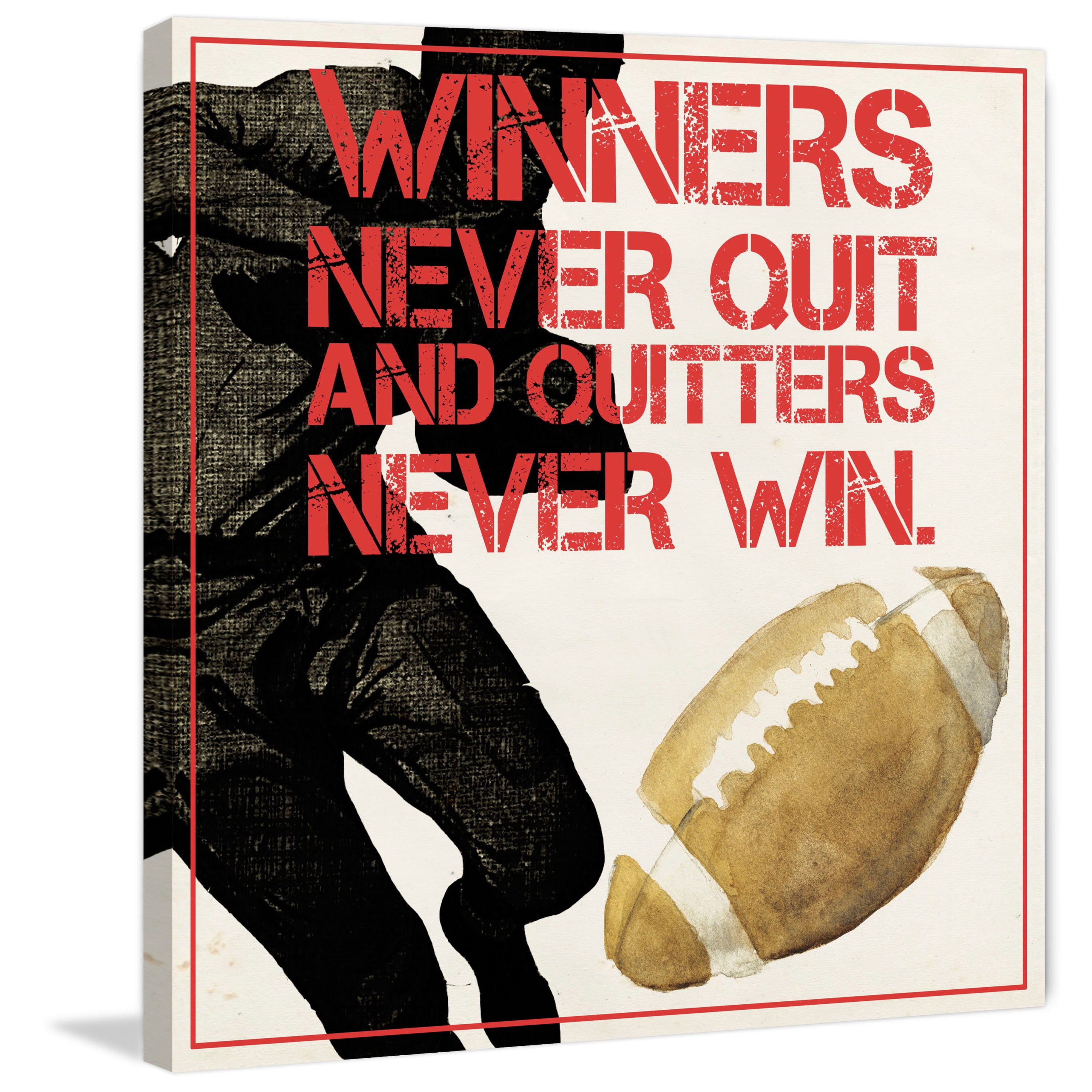 Marmont Hill "Sports Epigram II" Painting Print on Wrapped Canvas