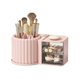 thumbnail image 1 of Makeup Brush Holder Organizer with 2 Drawers,360 Rotating Makeup Organizer Countertop,Capacity Display Case, 1 of 5