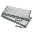 thumbnail image 1 of Malla Cremallera Bolsas, A6 Nylon Cremallera Bolsa Lápices Estuche Almacenamiento Bolsillos para Viajes Oficina Accesorio, Gris Paquete de 6, 1 of 5