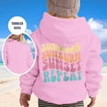 thumbnail image 2 of Girls Hoodies Size 10-12 Pattern Long Sleeve Jumper Hoody Tops Lightweight Performance Hooded Sweatshirts for Teen Girls , Size 4-16, 2 of 6
