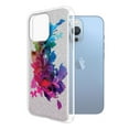 thumbnail image 2 of WIRESTER Clear/Silver Glitter Case, Sparkle Bling TPU Cover for Apple iPhone 13 Pro 6.1" 2021, Illusory Flowers, 2 of 3