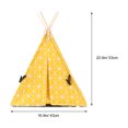 thumbnail image 2 of Minkissy 1Pcs Small Pet Tent Scratch Resistant Plastic Anti Slip Bottom Pet Shelter, 2 of 5