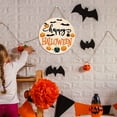 thumbnail image 4 of Clearance! Halloween Sign for Front Door Decor Halloween Wooden Door Hanger Halloween Door Sign Holiday Hanging Welcome Signs Halloween Decorations for Door, 4 of 9