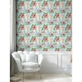 thumbnail image 5 of Ambesonne Tropical Peel & Stick Wallpaper for Home, Exotic Parrot Flower, 13"x36", Multicolor, 5 of 6