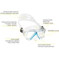 thumbnail image 5 of Cressi Pano 4, clear/light blue, 5 of 5