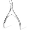 thumbnail image 1 of Professional Cuticle Clippers for Nails – Razor Sharp Cuticle Trimmer Tool – Durable Stainless Steel Cuticle Clippers for Adults – Ergonomic Non-Slip Handle for Fingernails & Toenails (Silver), 1 of 5