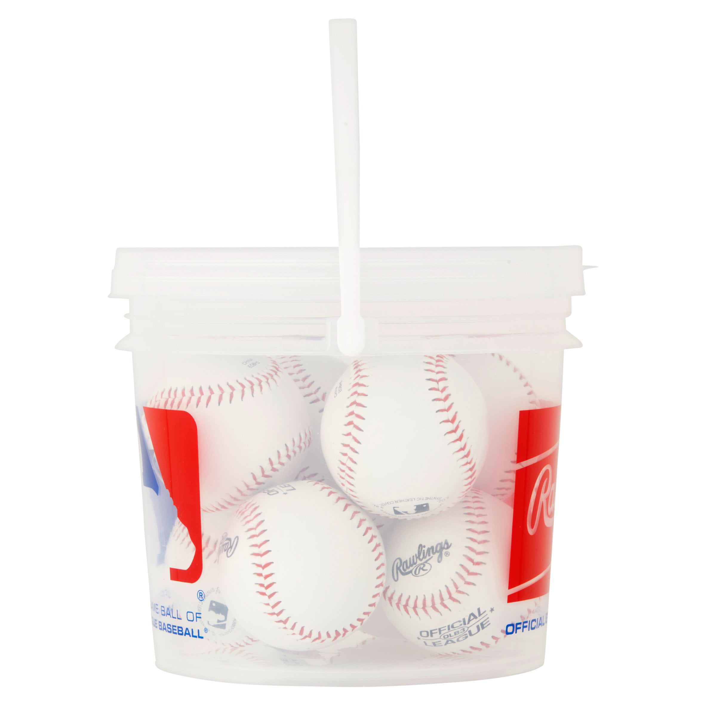 Rawlings Official Youth League "practice" Baseballs Bucket of 24 for sale online 