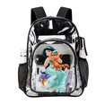 thumbnail image 7 of Aladdin Clear Backpack Heavy Duty Transparent Backpack See Through Book Bag for College School Travel Work Sports, 7 of 7