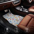 thumbnail image 6 of Fuzoiu Summer Time With Gnome Print Carpet Floor Mats for Car,Car Foot Mat Set,Universal Fit 4 Piece Mat Pad Set,Fits Most Cars Trucks Vans Sedans SUV Auto Carpet Mat Se, 6 of 7