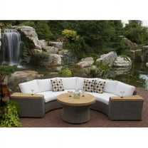 Outdoor Barbados Rounded Sofa