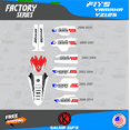 thumbnail image 2 of Kalair GFX Graphics Kit for Yamaha YZ125 (2002-2004) Factory Series, 2 of 5