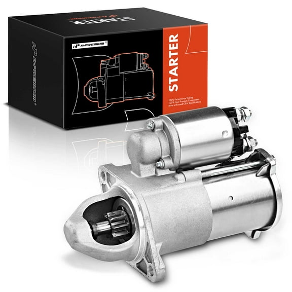 A-Premium Starter Motor Compatible with Chevrolet/Chevy Cruze 2011-2015, Cruze Limited 2016, Sonic 2012-2018, L4 1.8L, 12V 1.2KW 9 Teeth Clockwise, Replace# 8000387, 55576980, 91-01-4765, 410-12654