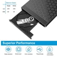thumbnail image 6 of CIYISON 6 in 1 External DVD Drive USB 3.0 TYPE C USB C Portable DVD Disk Drive External DVD Player for Laptop Burners Reader, 6 of 13