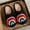 Black, variant on RTKFRFLM Kids Rainbow Embroidered Slippers Warm Plush Winter House Shoes for Boys and Girls Red 32