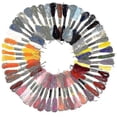 thumbnail image 3 of Aguja mágica, kit de bordado con hilos de 50 colores, 2 lienzos de bordado, juego de agujas y otras herramientas, kit de aguja mágica, 3 of 5