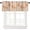Style-4, variant on Vintage Floral Valances for Kitchen,Rustic Country Wildflower Kitchen Curtains,Bohemian Floral Home Bedroom Living Room Window Treatments Drapes 54x18inch