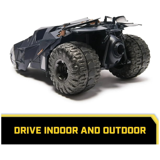 DC Comics – Batman – Batmobile Tumbler RC Oficial, Coche A Control Remoto Escala 1:15 Edición 85 Aniversario, Todoterreno Para Niños De 4 Años En Adelante