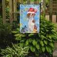 thumbnail image 2 of Carolines Treasures CK2508GF Christmas Lights Brittany Spaniel Flag Garden Size  Small multicolor, 2 of 3