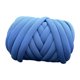 thumbnail image 5 of Hilo grueso de poliéster, hilo tubular jumbo, hilo gigante con nudo trenzado para crochet Azul oscuro, 5 of 9