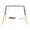 Blue, variant on iRerts Outdoor Swing Sets for Kids, 5 in 1 Metal Swing Set with Slide, Seesaw Swing, Basketball Hoop, Heavy Duty Kids Playground Set for Backyard Garden Park, Kids Backyard Swing Set for Boys Girls