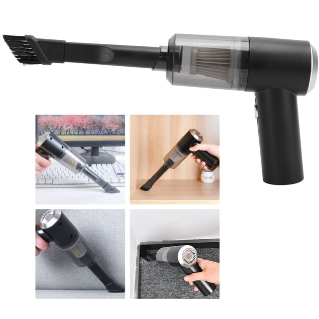 Desktop Vacuum Cleaner, Wireless Portable Mini Vacuum Cleaner, Small Size Right-Angle Design for Desktop Sewing Machine Home Use