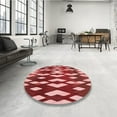 thumbnail image 4 of Ahgly Company Machine Washable Indoor Rectangle Transitional Light Coral Pink Area Rugs, 2' x 5', 4 of 7