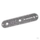 thumbnail image 1 of Cubierta de licencia de Control de Interruptor de Puente de Guitarra Gloria Cubierta de placa para guitarra eléctrica Plateado, 1 of 9