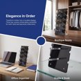 FENGGUIQU Matte Acrylic Sunglasses Organizer, Glare-Reducing, Durable ...