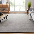 thumbnail image 2 of SAFAVIEH Vermont Zavia Chevron Area Rug, Black/Ivory, 8' x 10', 2 of 9