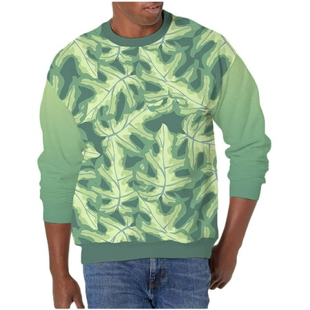 

Mens 3D Digital Printed Sweatshirts Graphic Long Sleeve Novelty Pattern Round Neck Funny Sweatshirt Pullovers Fashion Lightweight Casual Sweatshirt