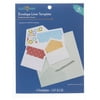 Hello Hobby Envelope Liner Template, 4 Solid Pattern Paper Templates