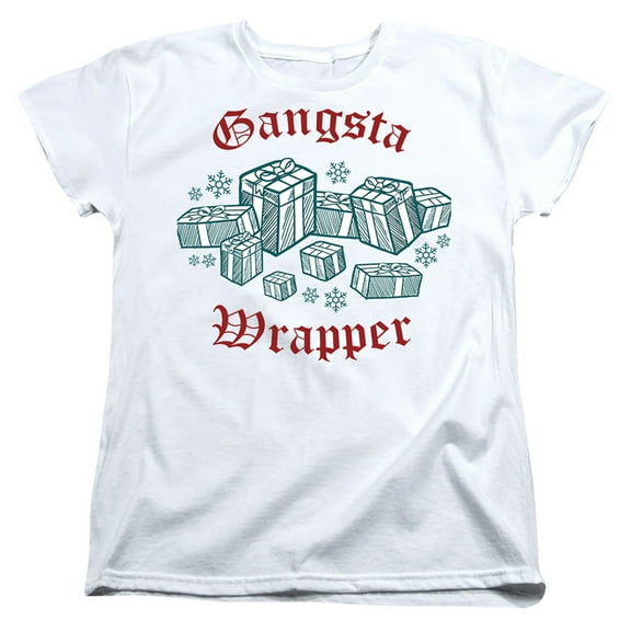 Gangsta Wrapper This Christmas Women's T Shirt