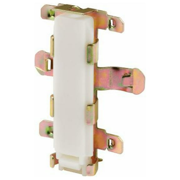 Prime-Line N 6603 Closet Door Bottom Guide, Cox Door Systems, Plastic, 2-Pk. - Quantity 6