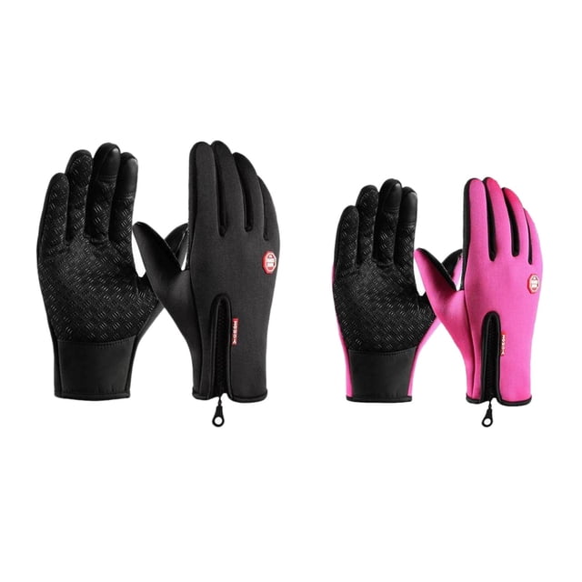 2 uds guantes de invierno pantalla táctil antideslizante para mujeres que EstiloE Jinwen guantes de invierno