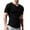 051 Black, variant on Fanxing Mens V Neck Under $15 White Classic Solid Colors Undershirt Tops L